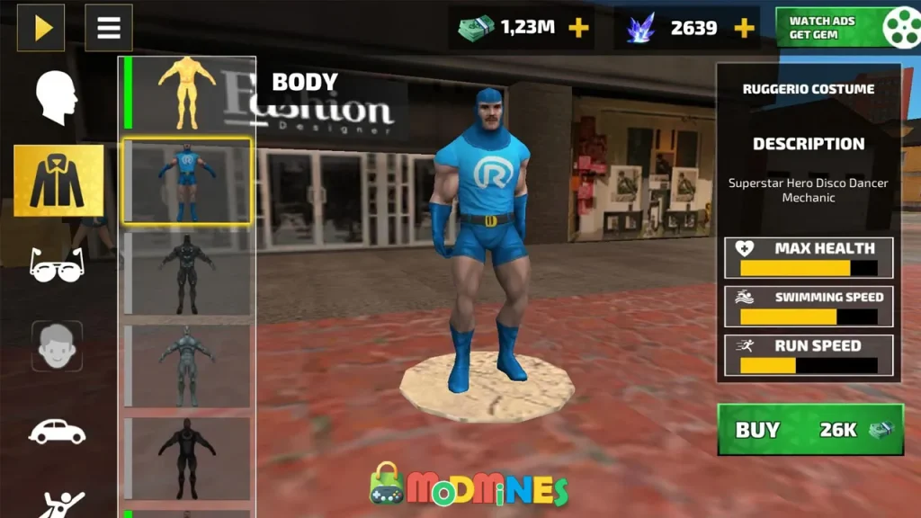 Rope Hero Vice Town APK MOD